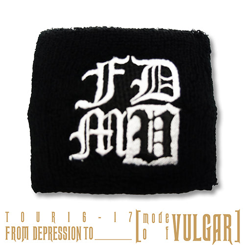 TOUR16-17 FROM DEPRESSION TO ________ [mode of VULGAR] リストバンド(白)