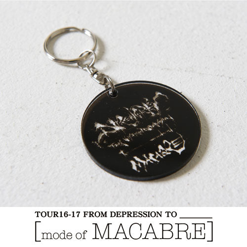 TOUR16-17 FROM DEPRESSION TO ________ [mode of MACABRE] Acrylic Keychain