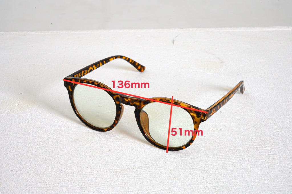 [一般販売] Tortoise Shell Glasses Gold Print