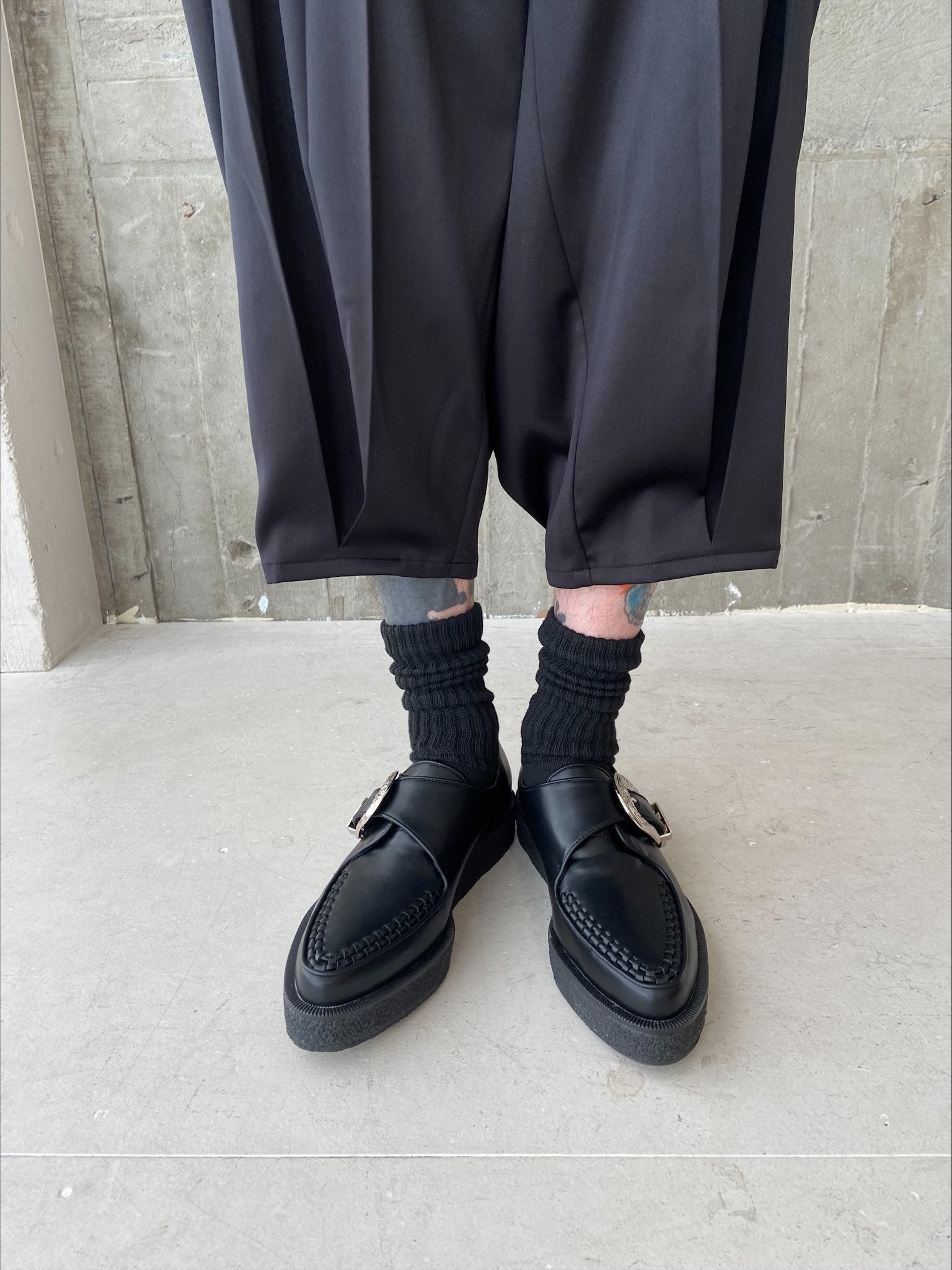 一般販売] RUBBER SOLE BLACK | GALAXY BROAD SHOP