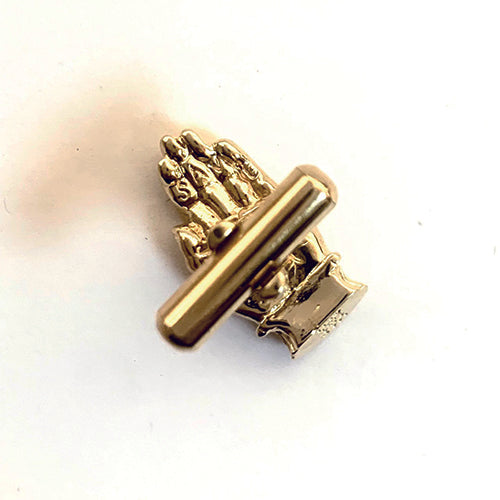 HANDS CUFFLINKS 18k 镀金钻石