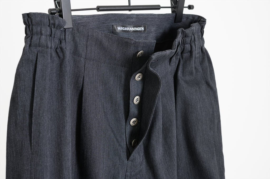 Denim Pants Maruo Suehiro x MADARANINGEN [Black]