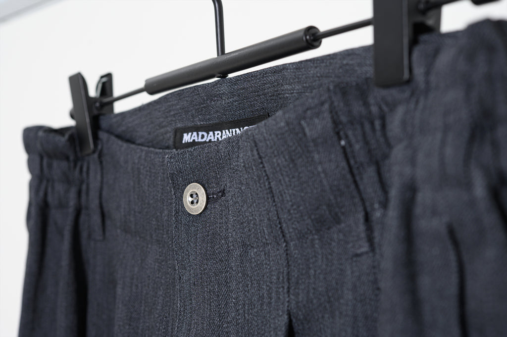 Denim Pants Maruo Suehiro x MADARANINGEN [Black]