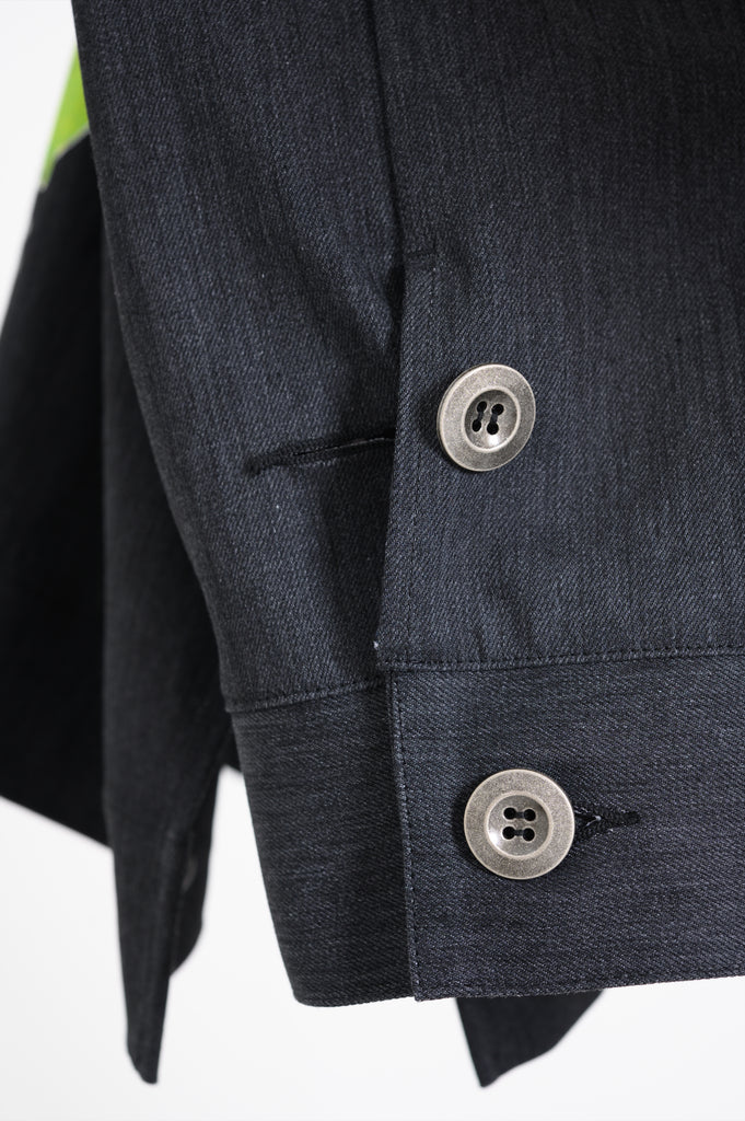 Denim Jacket 丸尾末広×MADARANINGEN [Black]