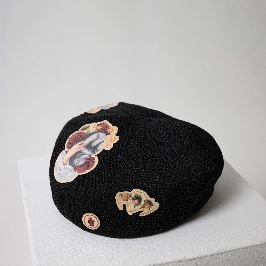 Patch summer beret