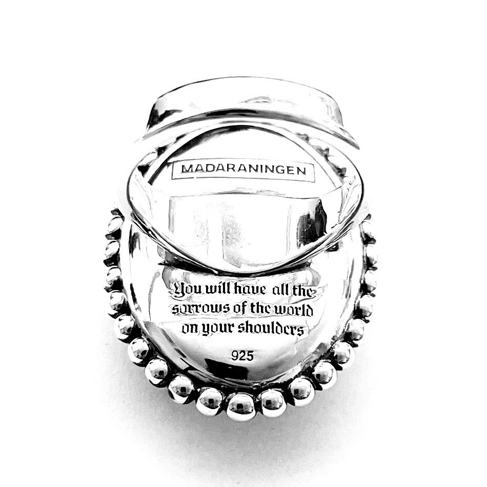 Foetation ring silver925