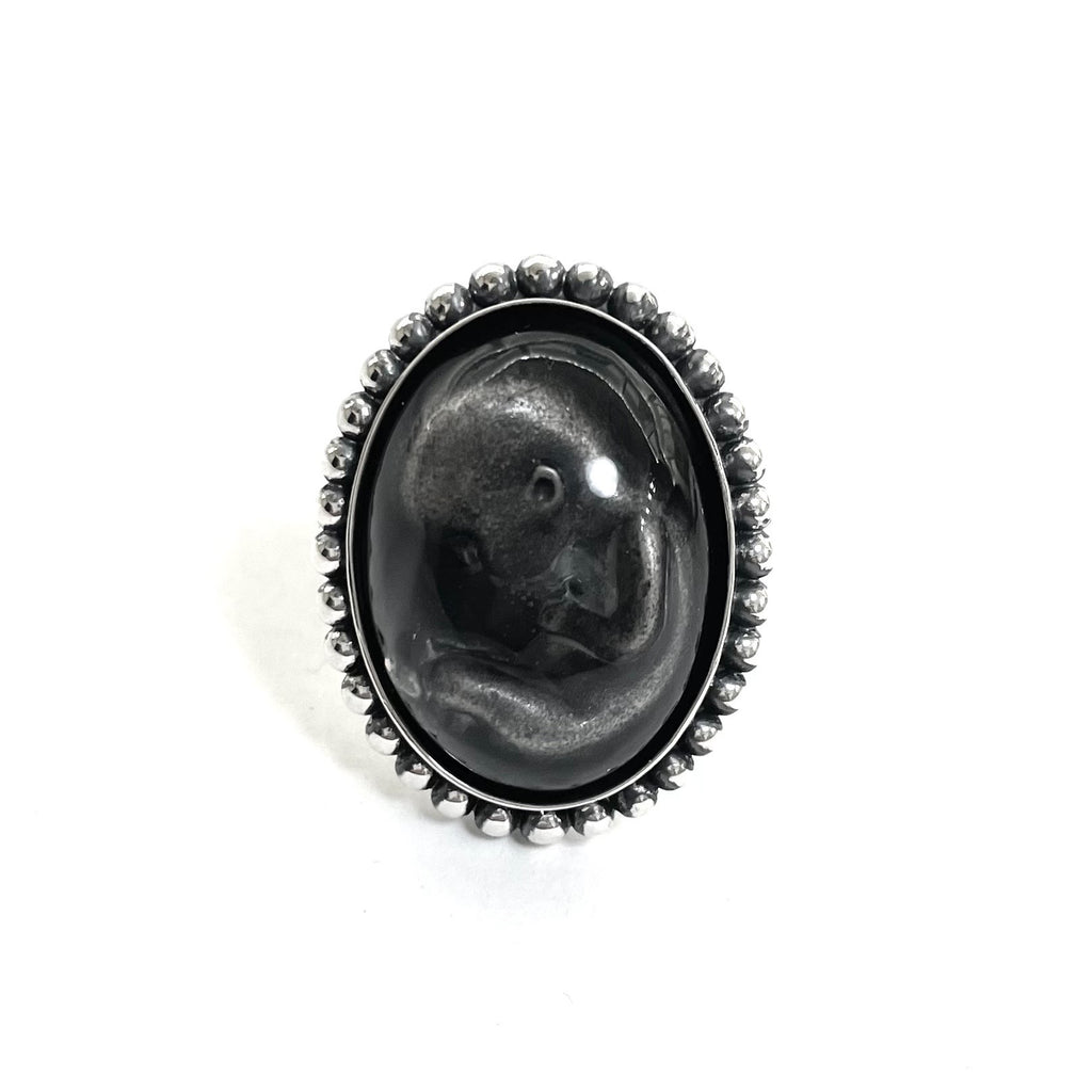 Foetation ring silver925