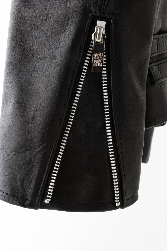 丸尾末広×MADARANINGEN HORSE LEATHER BIKER JACKET