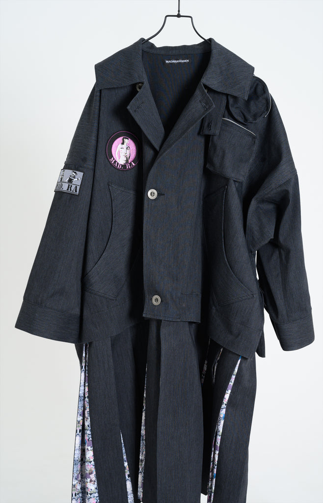 Denim Jacket 丸尾末広×MADARANINGEN [Black]