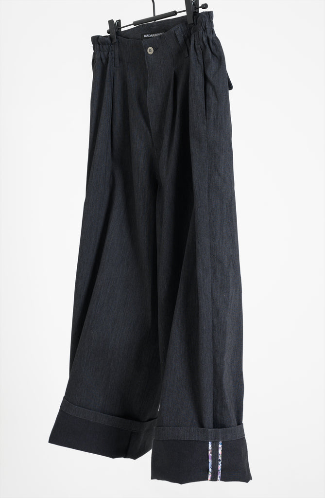 Denim Pants Maruo Suehiro x MADARANINGEN [Black]
