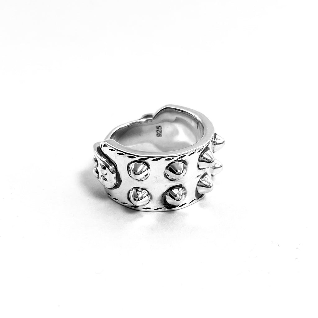 PUN's choker ring silver925