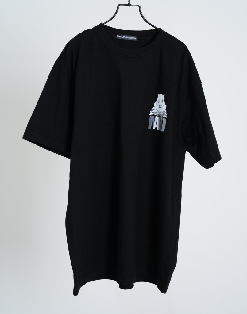 T-shirt Maruo Suehiro × MADARANINGEN [Black]
