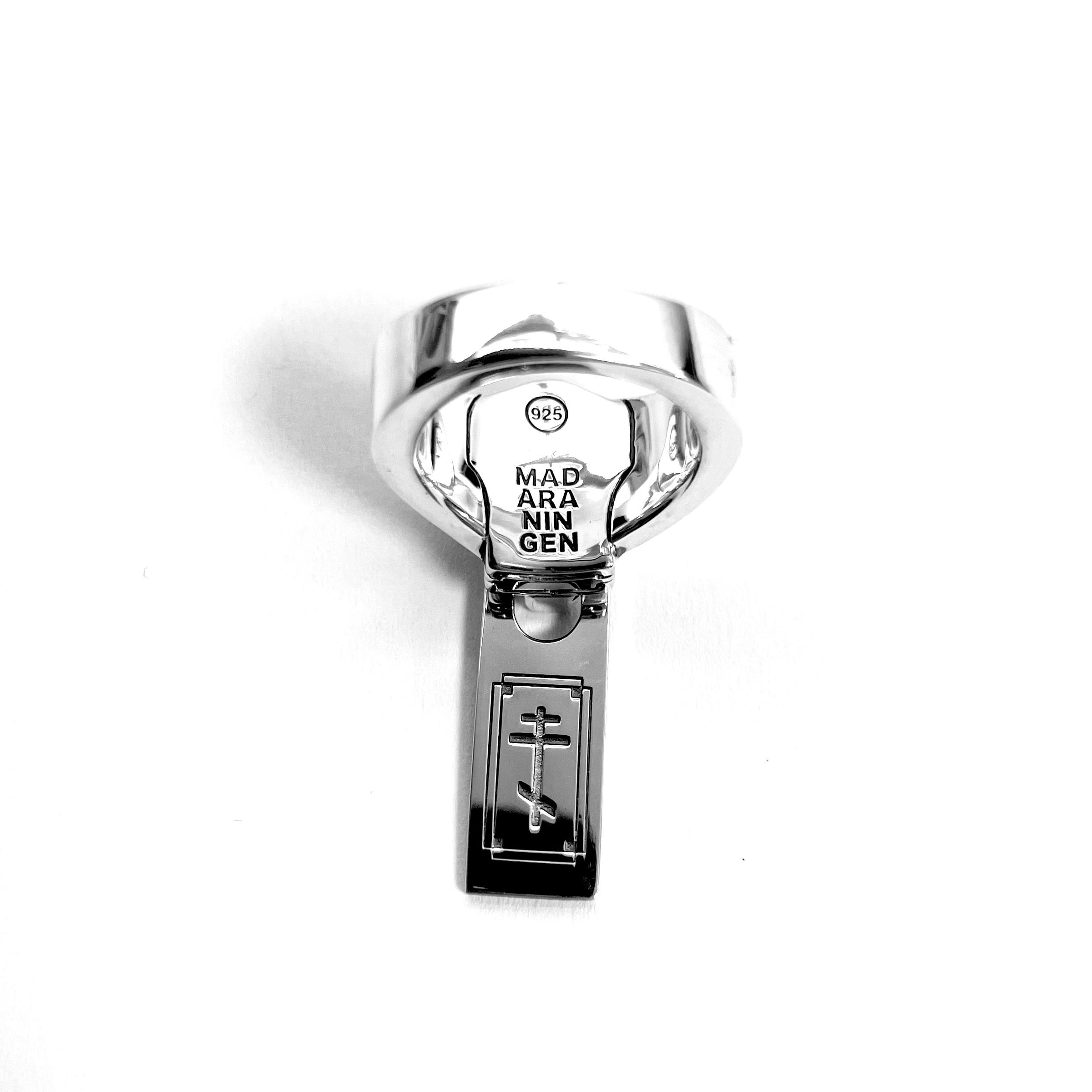 一般販売] Zip Ring Silver925 丸尾末広×MADARANINGEN | GALAXY BROAD SHOP