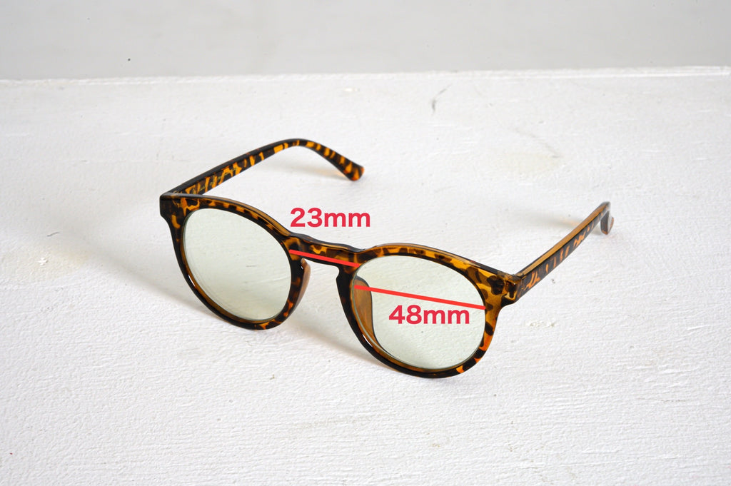 [一般販売] Tortoise Shell Glasses Gold Print