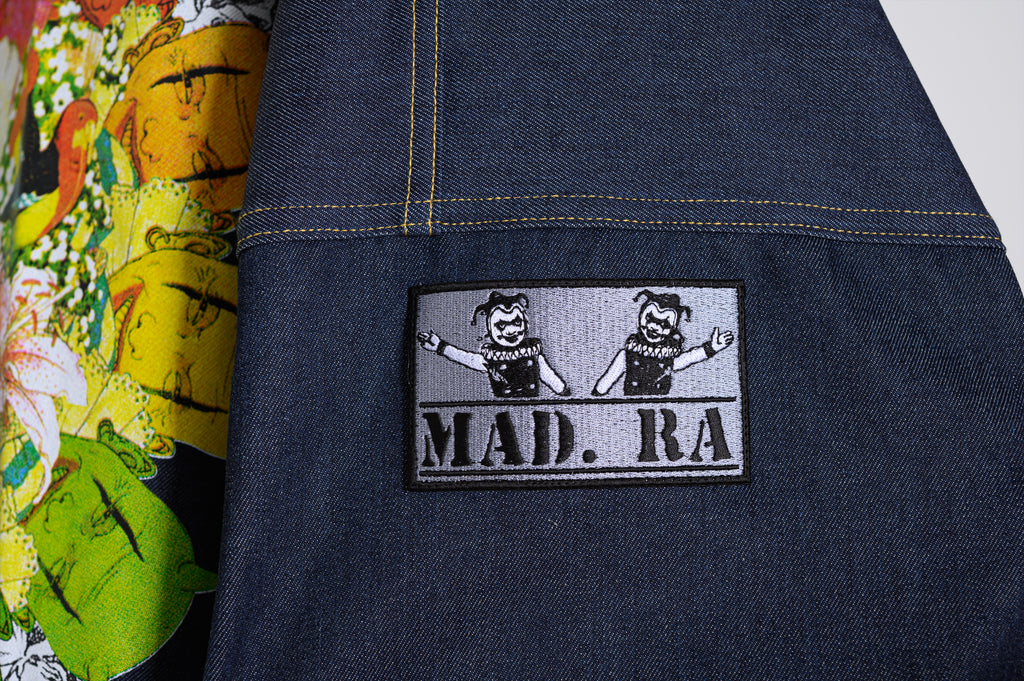 Denim Jacket Maruo Suehiro × MADARANINGEN [Indigo]