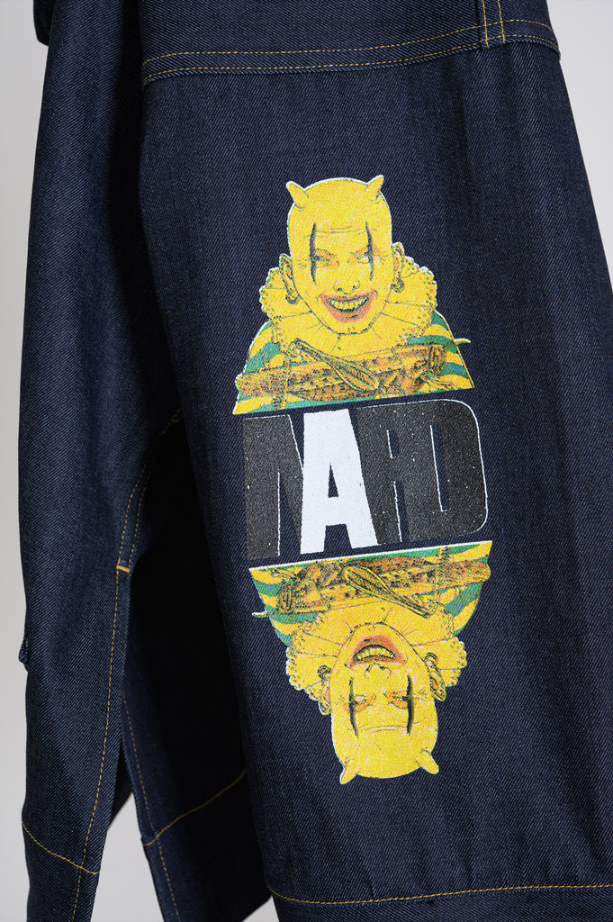 Denim Jacket Maruo Suehiro x MADARANINGEN [Indigo]