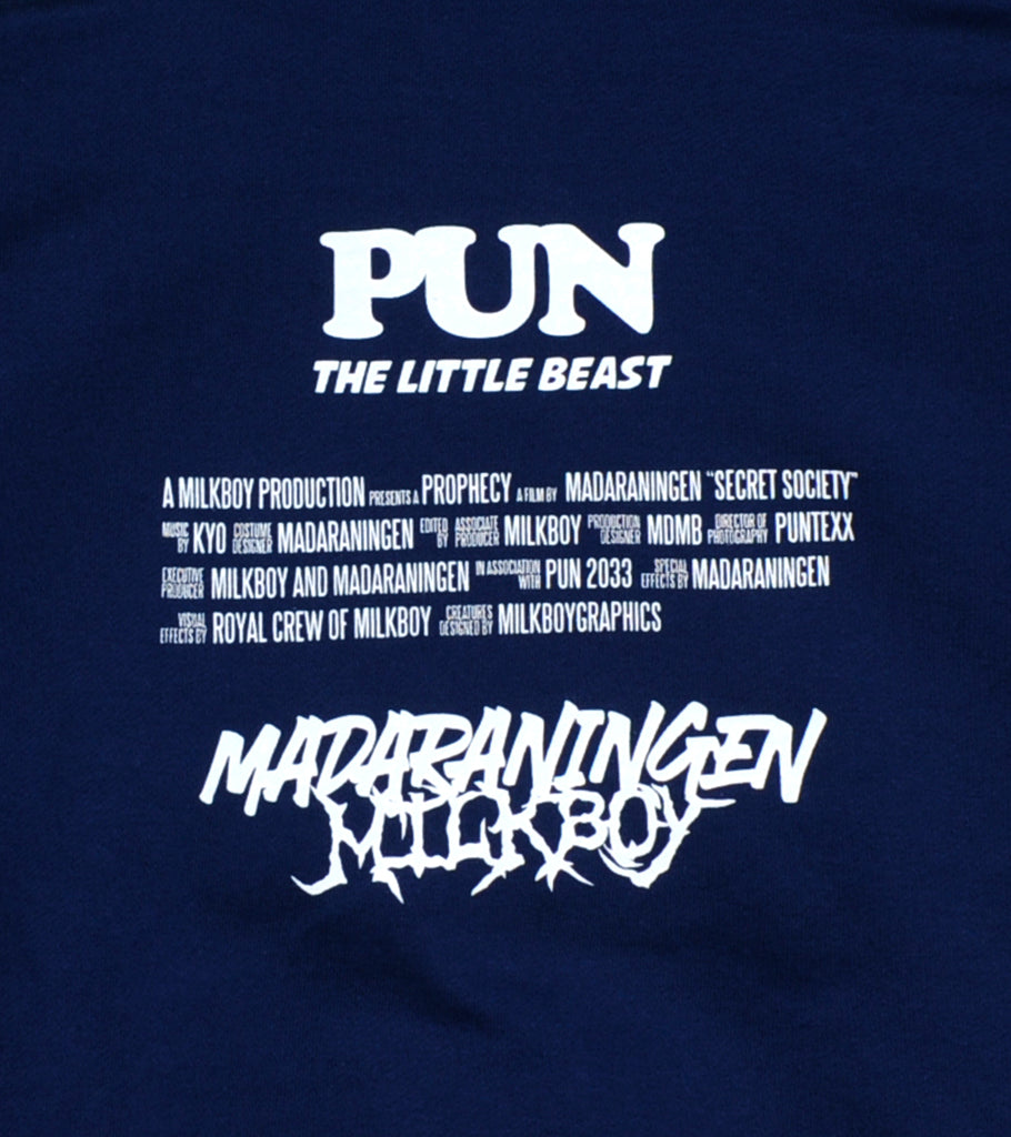 PUN HOODIE (BLUE)