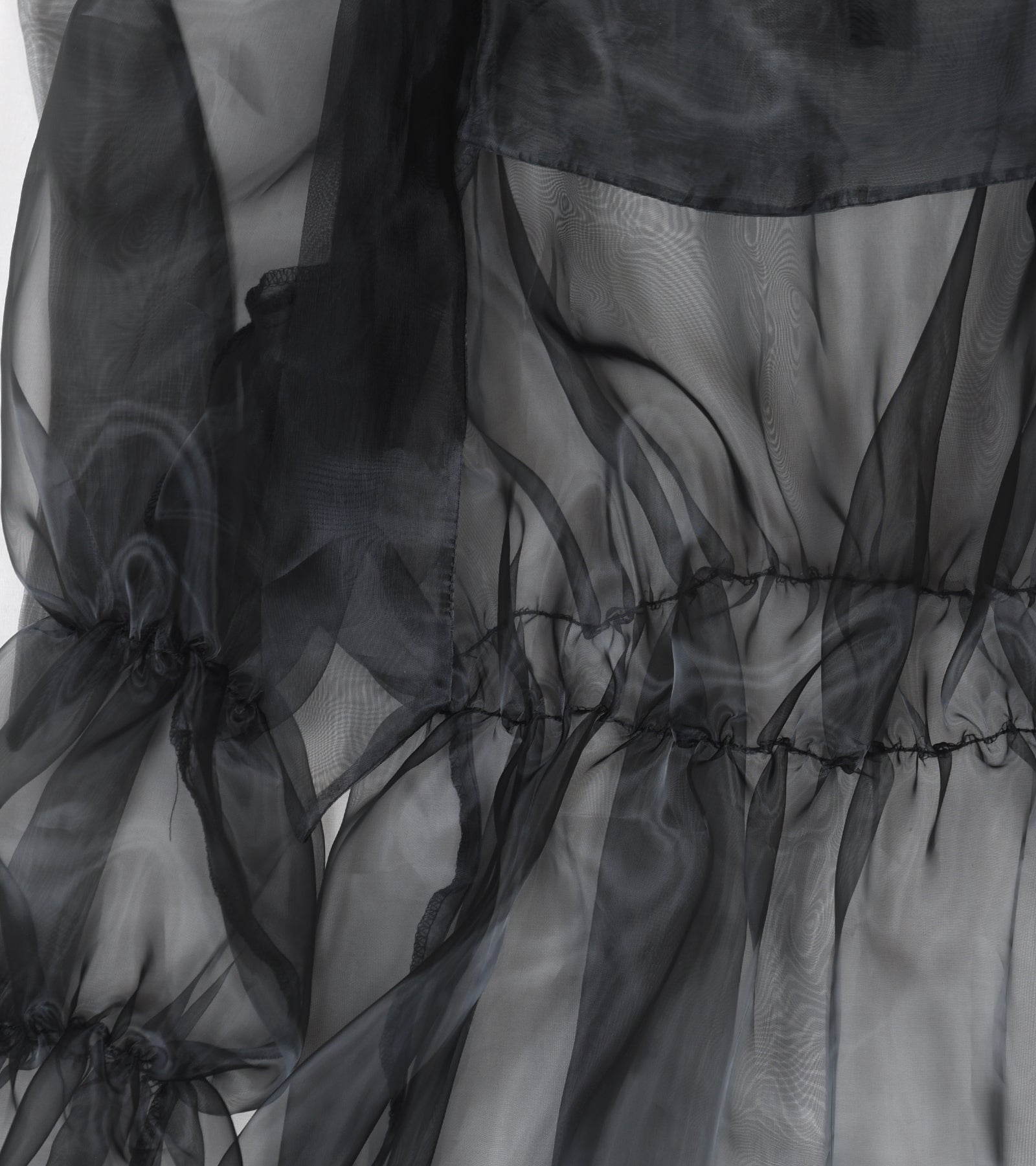 Organdie dress (BLACK) | GALAXY BROAD SHOP