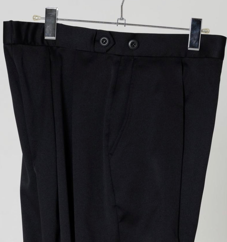 MATTE SATIN STRETCH PANTS