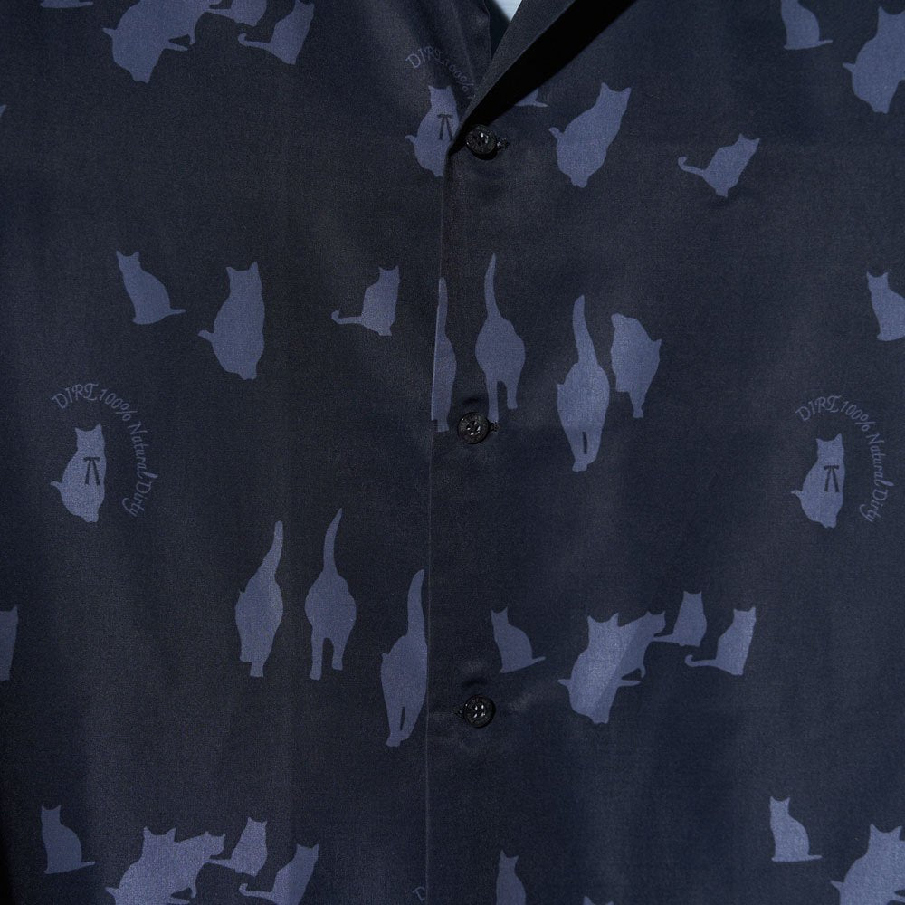 2022SS collection Cat Pattern Shirt