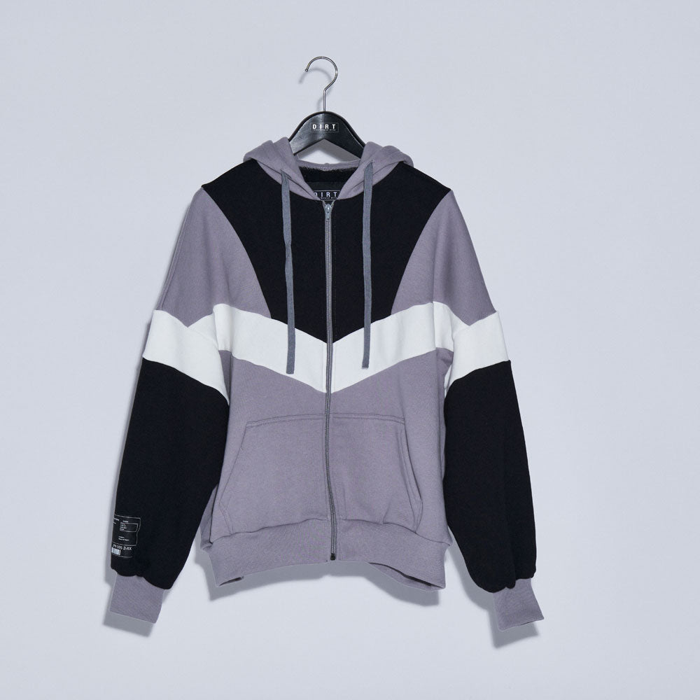 2022AW collection Switch Zip Hoodie PEARL GRAY