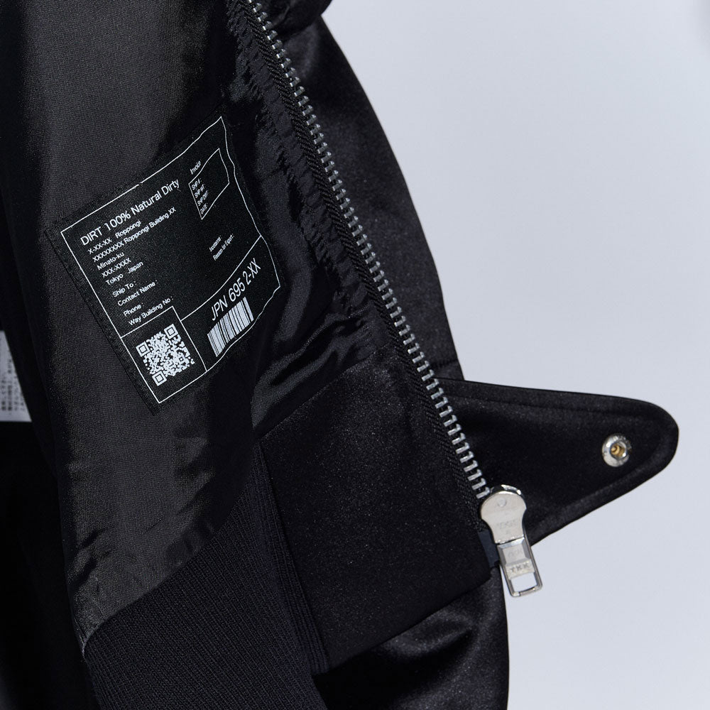 2022AW collection MA-1 Blouson BLACK