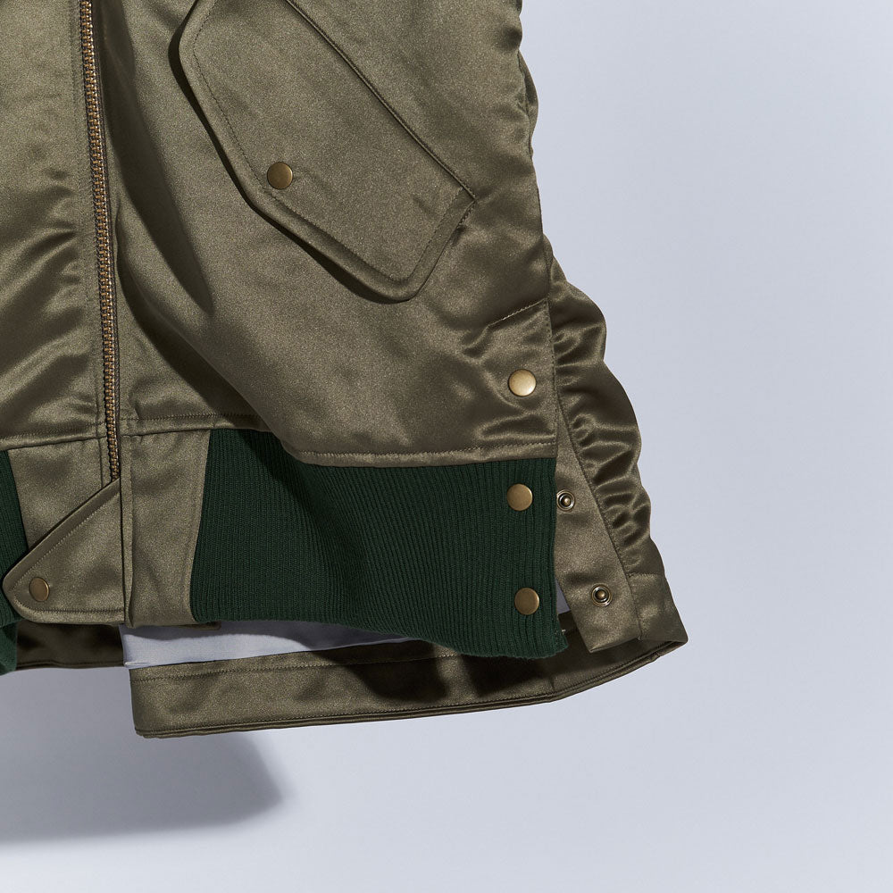 2022AW collection MA-1 Blouson MOSS GREEN
