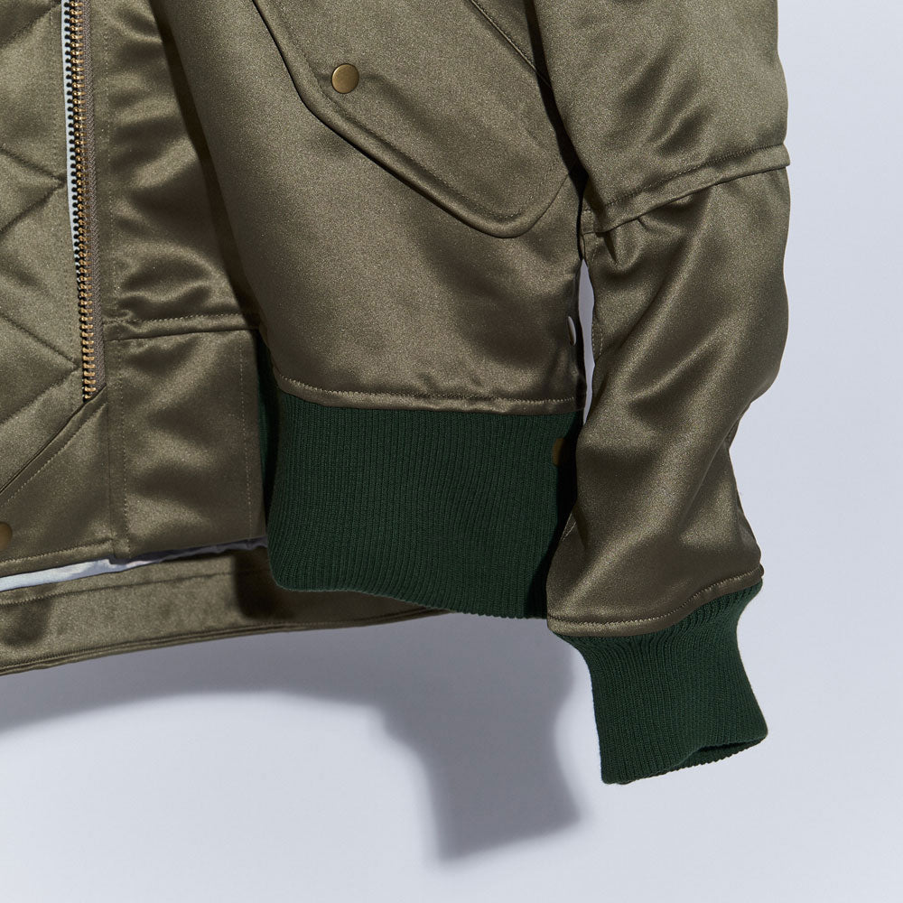 2022AW collection MA-1 Blouson MOSS GREEN