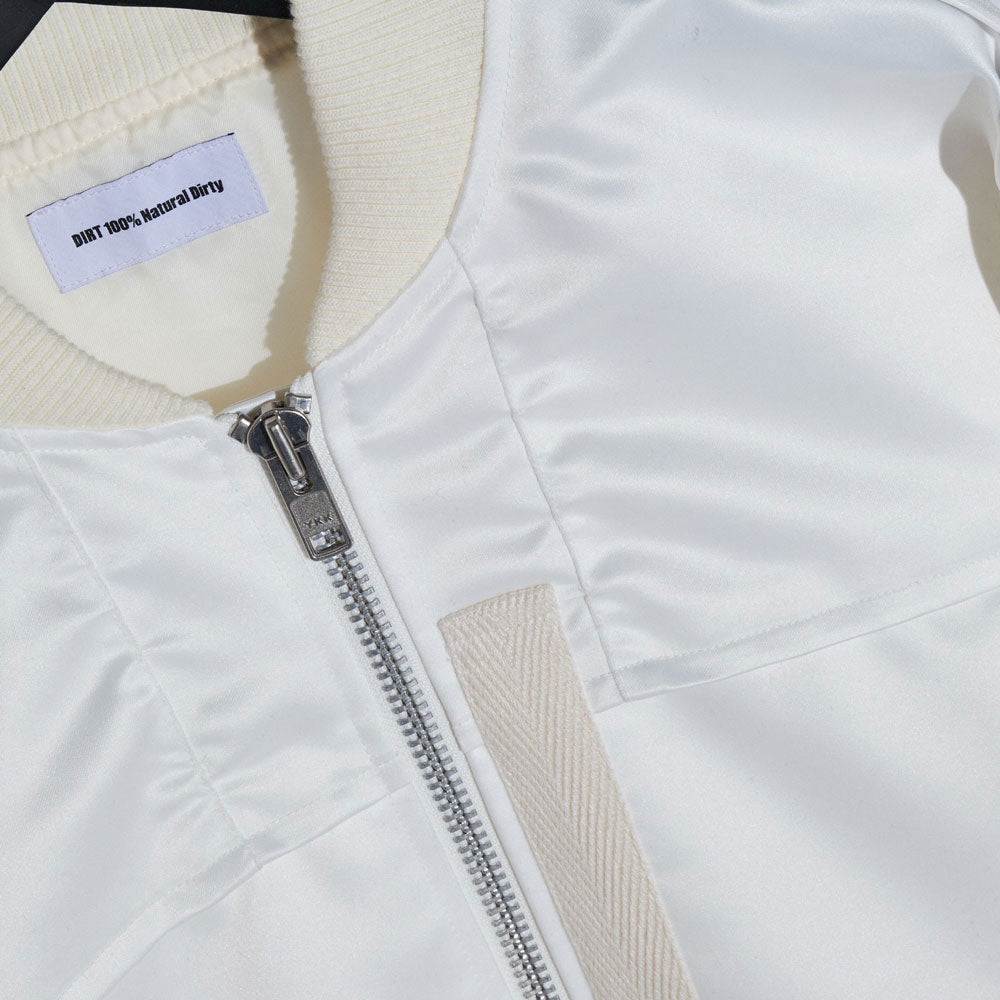 2022AW collection MA-1 Blouson WHITE