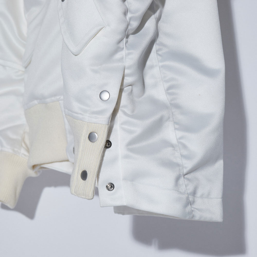 2022AW collection MA-1 Blouson WHITE