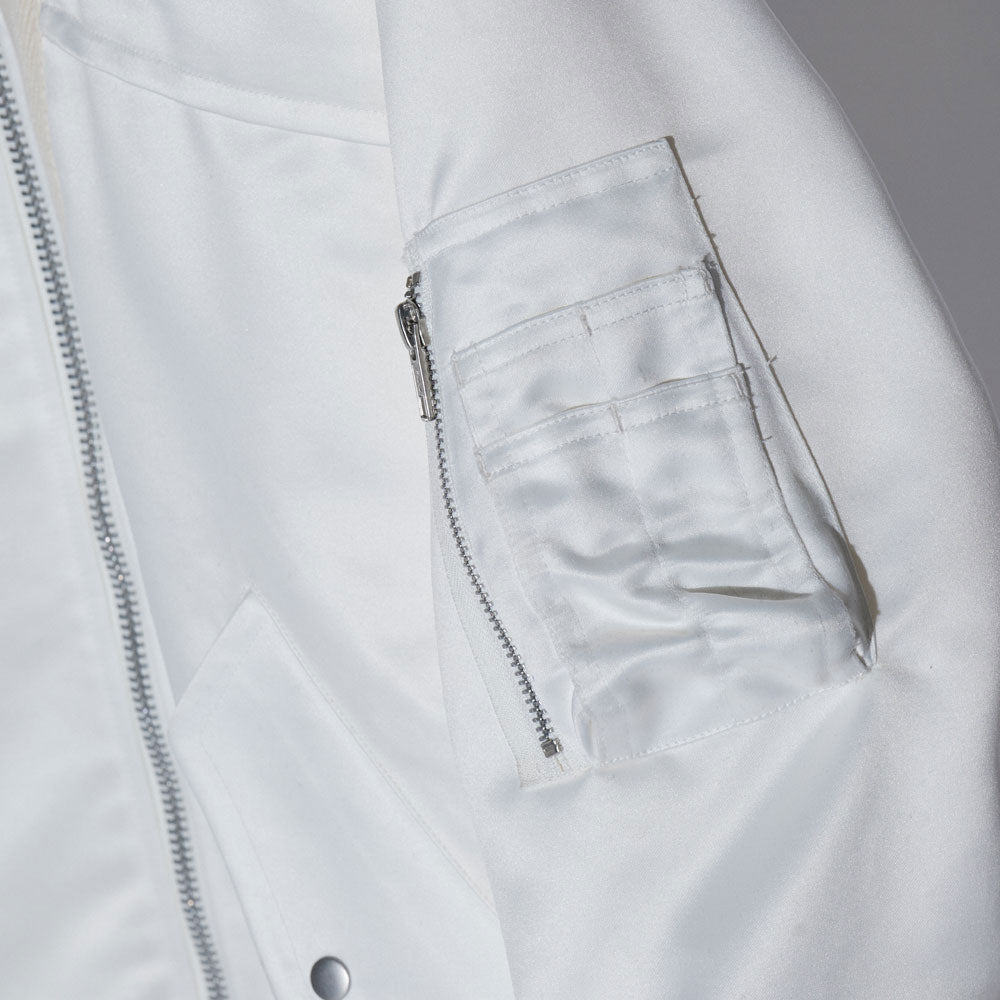 2022AW collection MA-1 Blouson WHITE