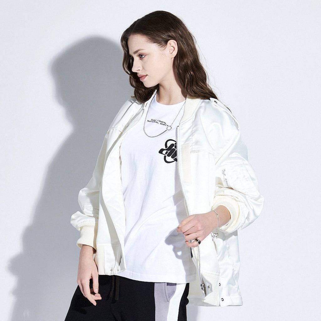 2022AW collection MA-1 Blouson WHITE