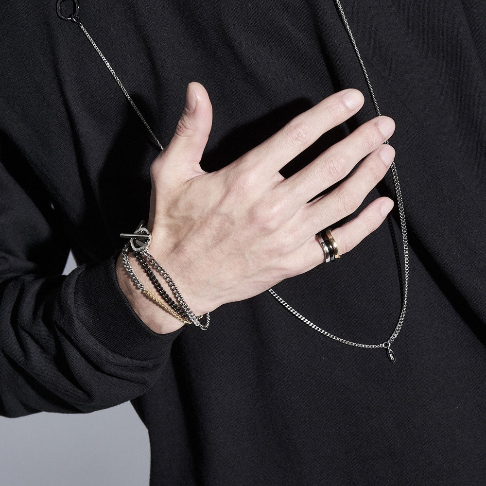 2022AW collection Bicolor Bracelet SI×GL