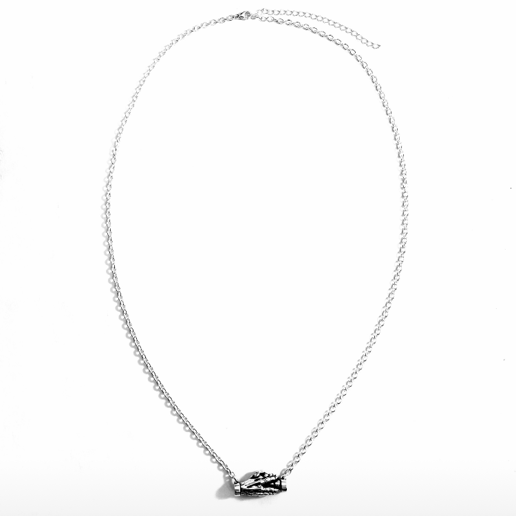 [一般販売] Entered handshake necklace silver925