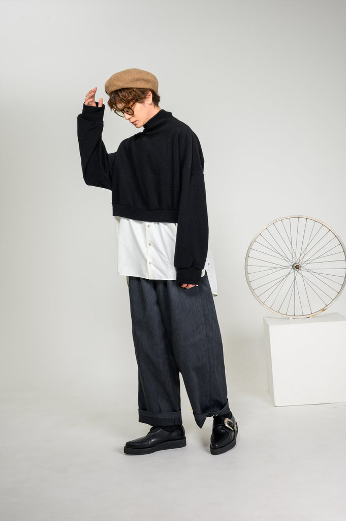 Denim Pants Maruo Suehiro x MADARANINGEN [Black]
