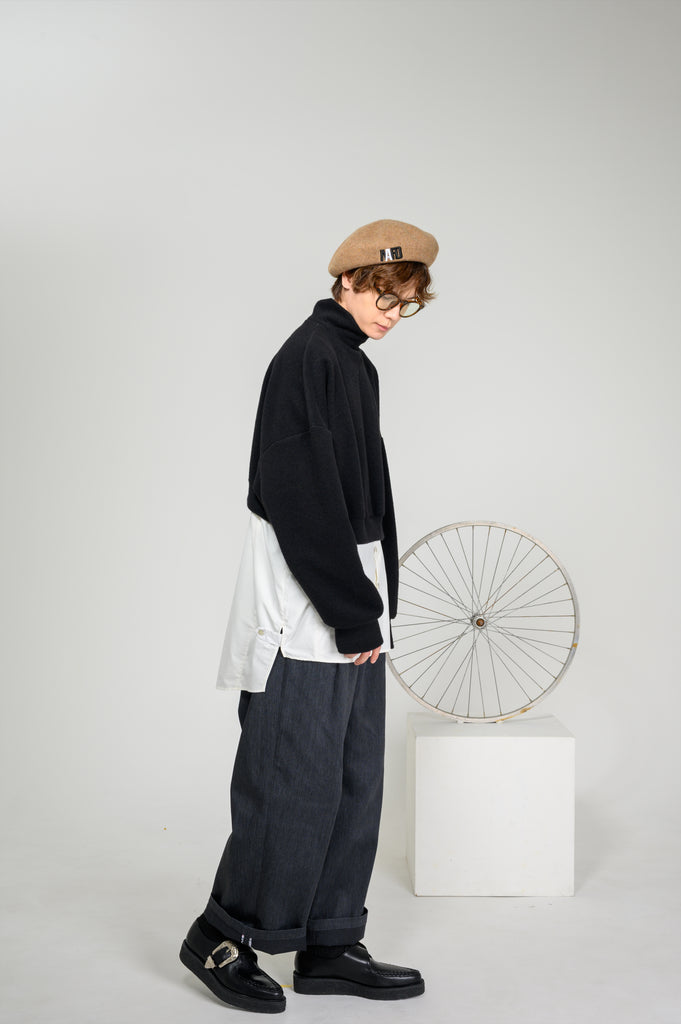 Denim Pants Maruo Suehiro x MADARANINGEN [Black]