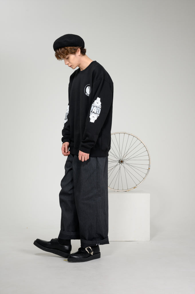 [一般販売] Denim Pants 丸尾末広×MADARANINGEN [Black]