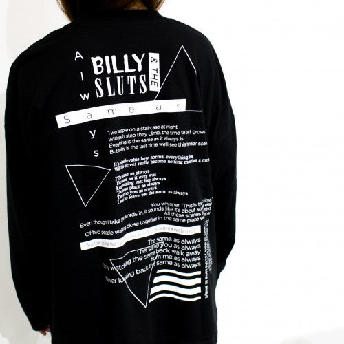 BILLY AND THE SLUTS「イツモノヨウニ」ロングTシャツ
