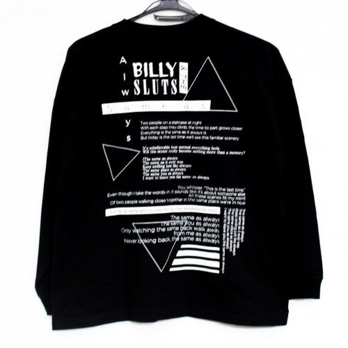 BILLY AND THE SLUTS「イツモノヨウニ」ロングTシャツ